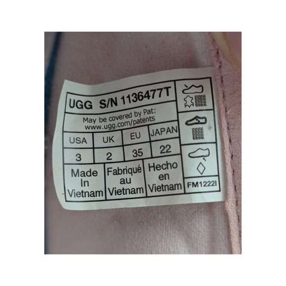 Ugg Rennon Low Watermelon Stuffie Shoes Size Big Kid 3 - Picture 8 of 8